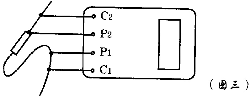 數字接式地電阻測試儀接線圖